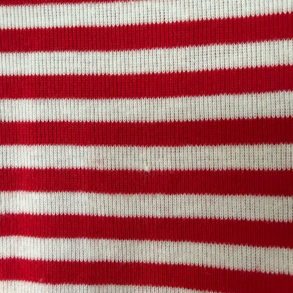 NWT DÔEN Vivi Tee in Rouge Nantucket Stripe, size L - Picture 5 of 8